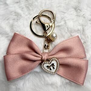 Fashion Bow Keychain Handbag Purse Bag charm